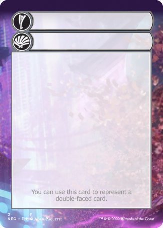 Helper Card (2/9) [Kamigawa: Neon Dynasty Tokens] | Lots Moore NSW