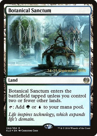 Botanical Sanctum [Kaladesh Promos] | Lots Moore NSW