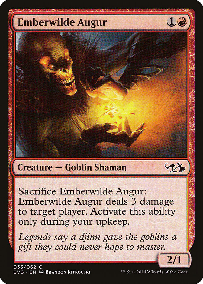 Emberwilde Augur (Elves vs. Goblins) [Duel Decks Anthology] | Lots Moore NSW