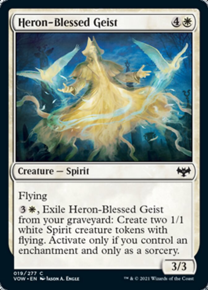 Heron-Blessed Geist [Innistrad: Crimson Vow] | Lots Moore NSW