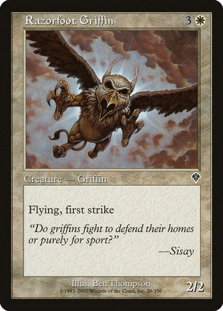 Razorfoot Griffin [Invasion] | Lots Moore NSW