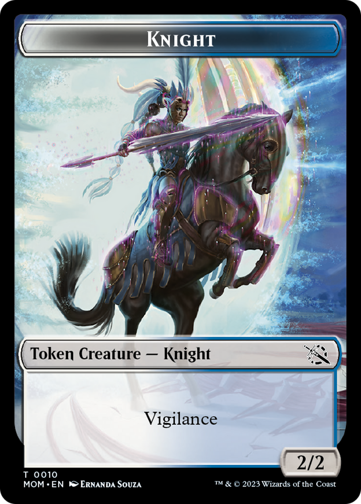 Knight Token [March of the Machine Tokens] | Lots Moore NSW
