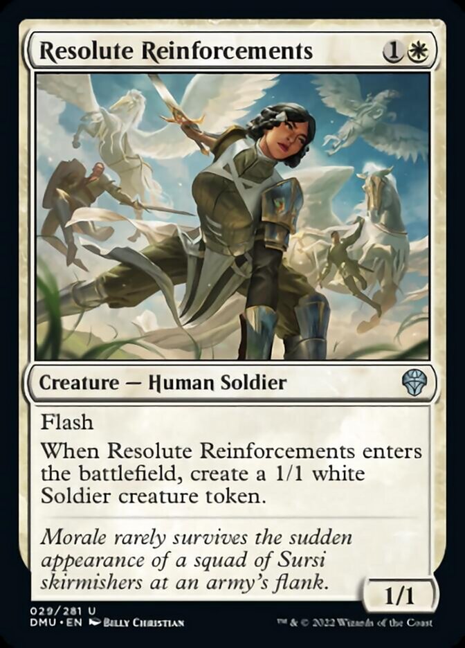 Resolute Reinforcements [Dominaria United] | Lots Moore NSW