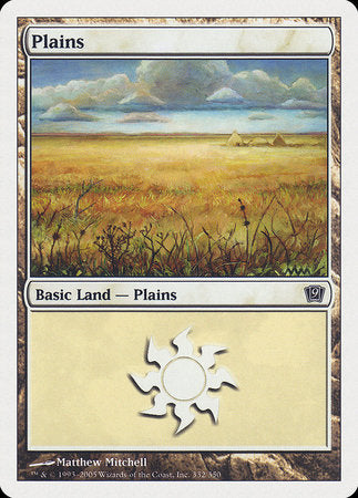Plains (332) [Ninth Edition] | Lots Moore NSW