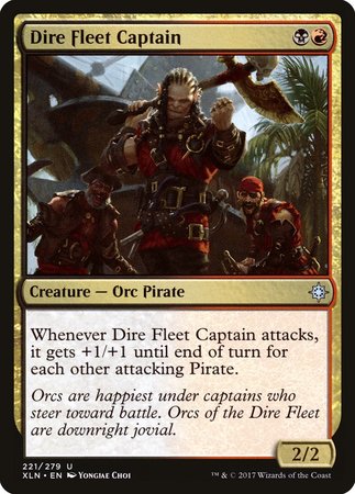 Dire Fleet Captain [Ixalan] | Lots Moore NSW