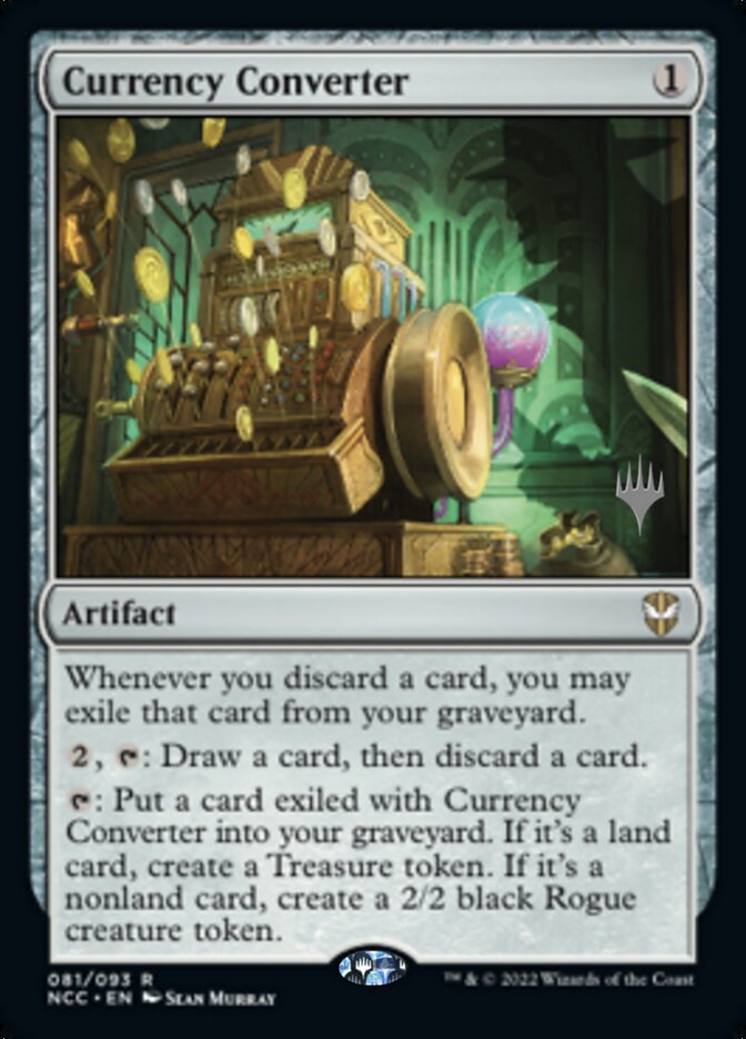 Currency Converter (Promo Pack) [Streets of New Capenna Commander Promos] | Lots Moore NSW