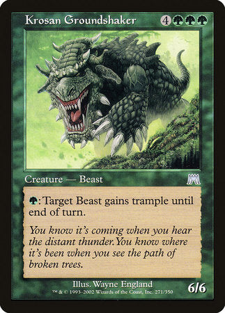 Krosan Groundshaker [Onslaught] | Lots Moore NSW