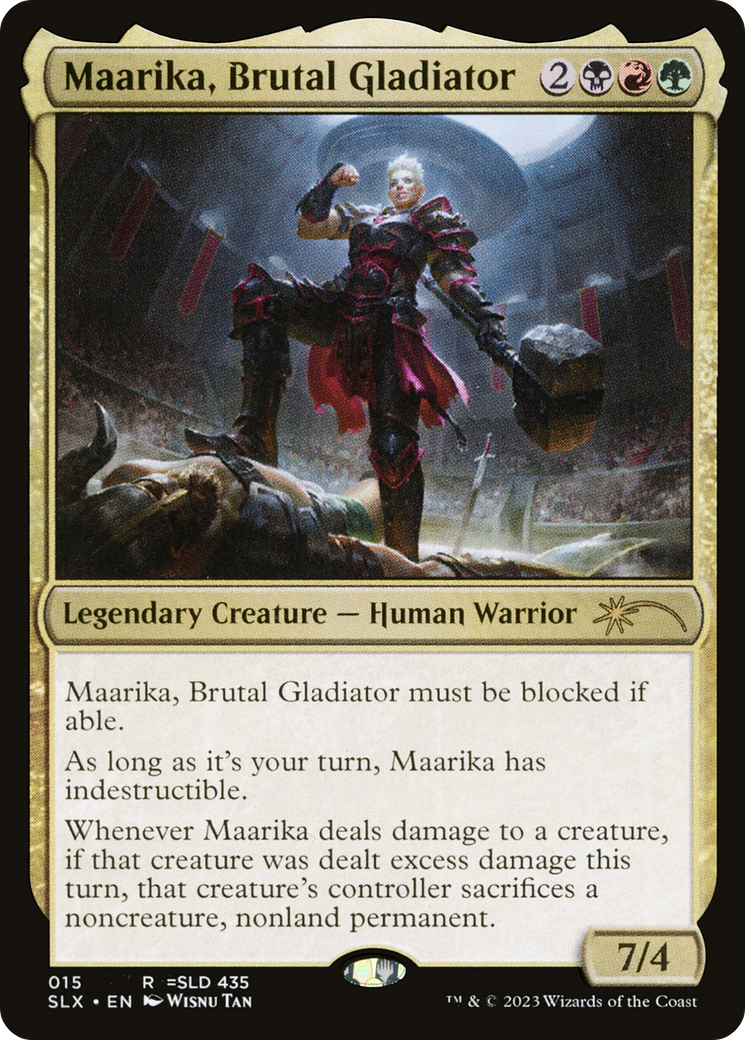 Maarika, Brutal Gladiator [Secret Lair: Universes Within] | Lots Moore NSW