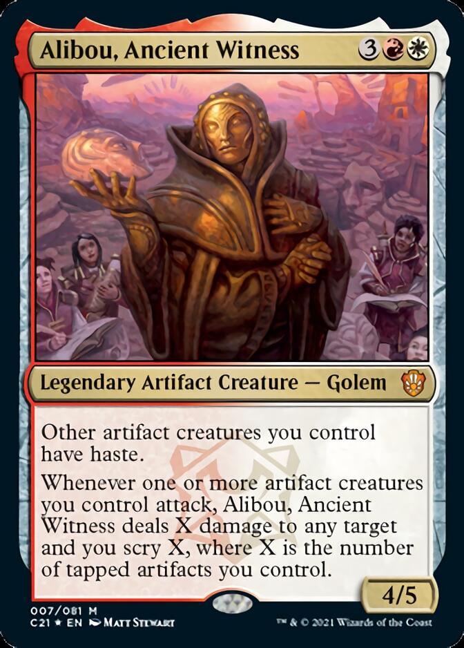 Alibou, Ancient Witness [Commander 2021] | Lots Moore NSW