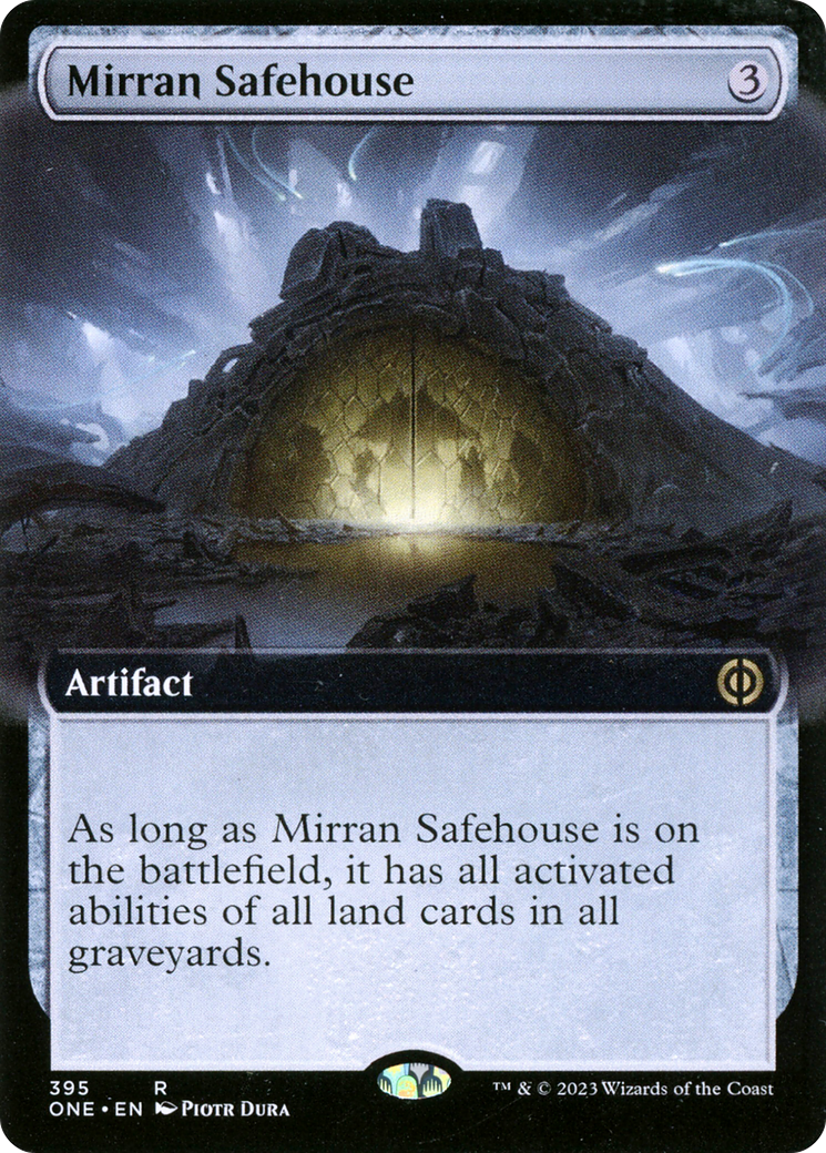 Mirran Safehouse (Extended Art) [Phyrexia: All Will Be One] | Lots Moore NSW