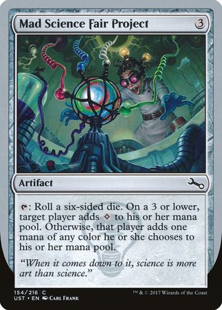 Mad Science Fair Project [Unstable] | Lots Moore NSW