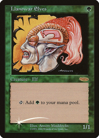 Llanowar Elves [Friday Night Magic 2000] | Lots Moore NSW