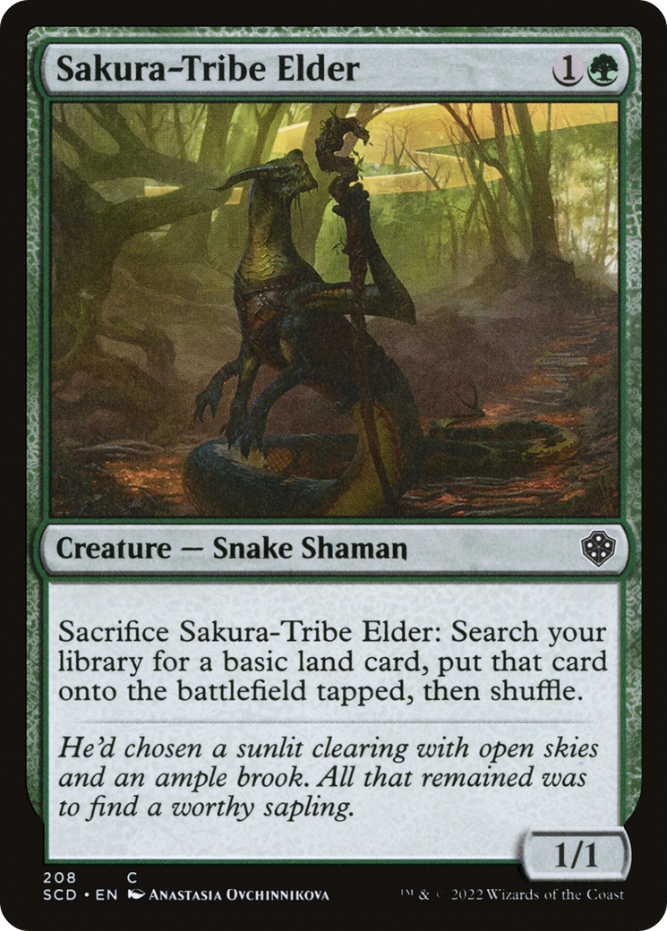 Sakura-Tribe Elder [Starter Commander Decks] | Lots Moore NSW