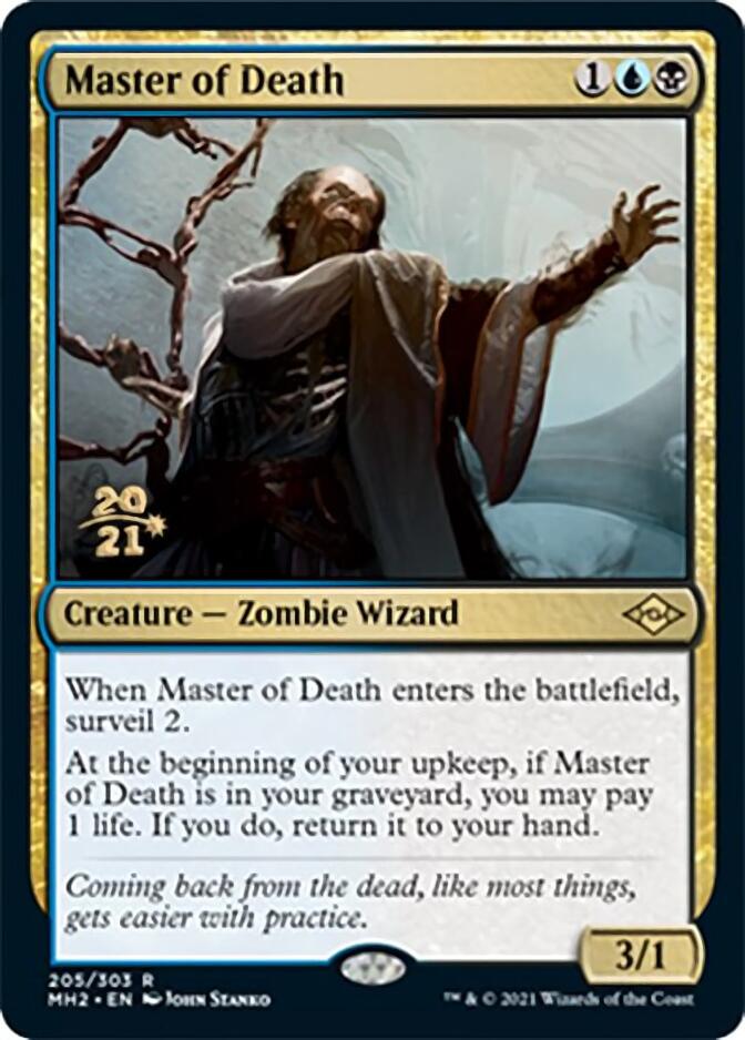 Master of Death [Modern Horizons 2 Prerelease Promos] | Lots Moore NSW