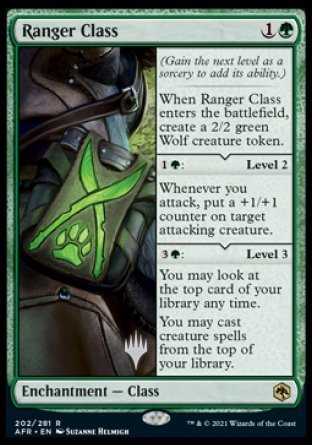 Ranger Class (Promo Pack) [Dungeons & Dragons: Adventures in the Forgotten Realms Promos] | Lots Moore NSW