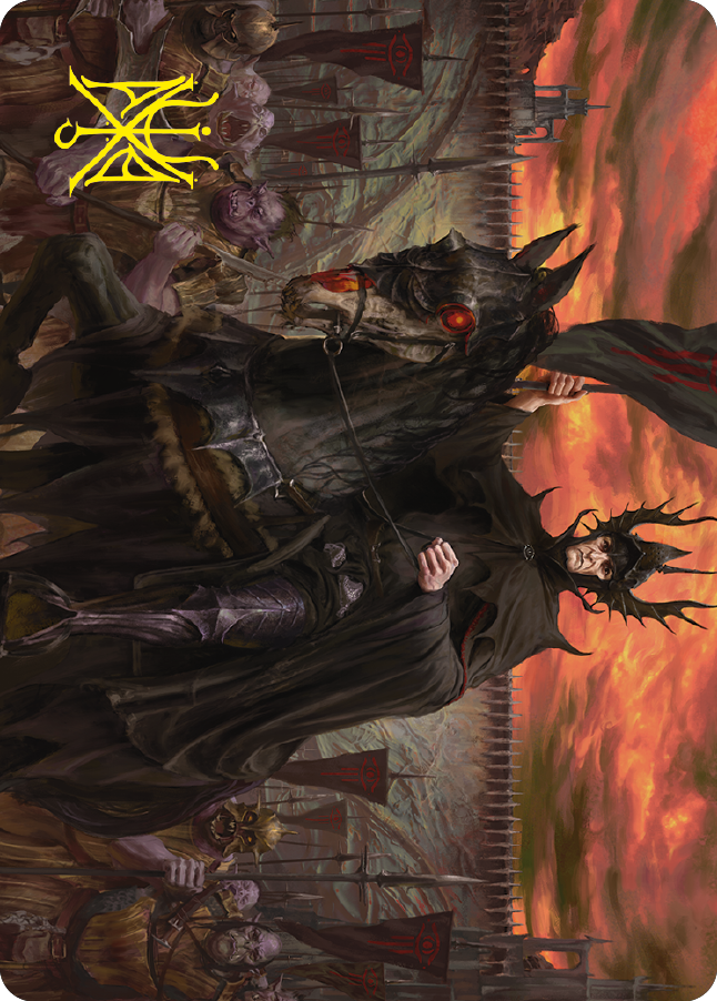 The Mouth of Sauron Art Card (Gold-Stamped Signature) [The Lord of the Rings: Tales of Middle-earth Art Series] | Lots Moore NSW