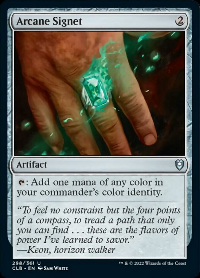 Arcane Signet [Commander Legends: Battle for Baldur's Gate] | Lots Moore NSW