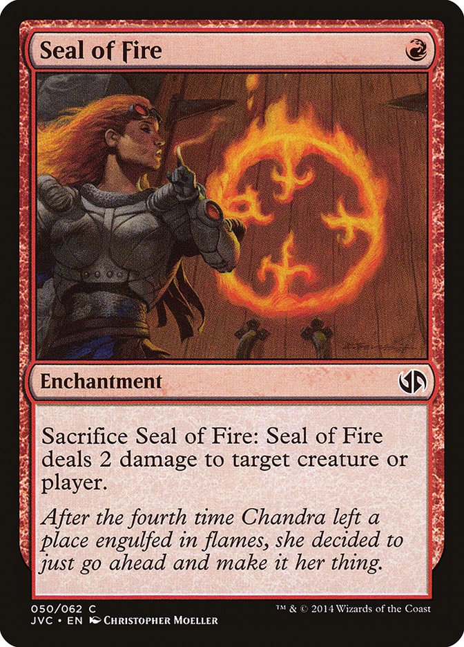 Seal of Fire [Duel Decks Anthology] | Lots Moore NSW