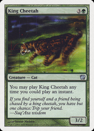 King Cheetah [Ninth Edition] | Lots Moore NSW