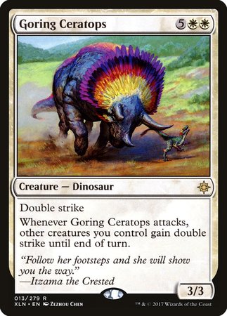 Goring Ceratops [Ixalan] | Lots Moore NSW