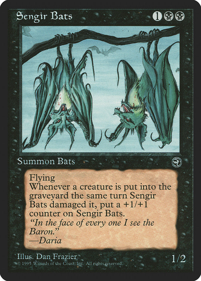 Sengir Bats (Daria Flavor Text) [Homelands] | Lots Moore NSW