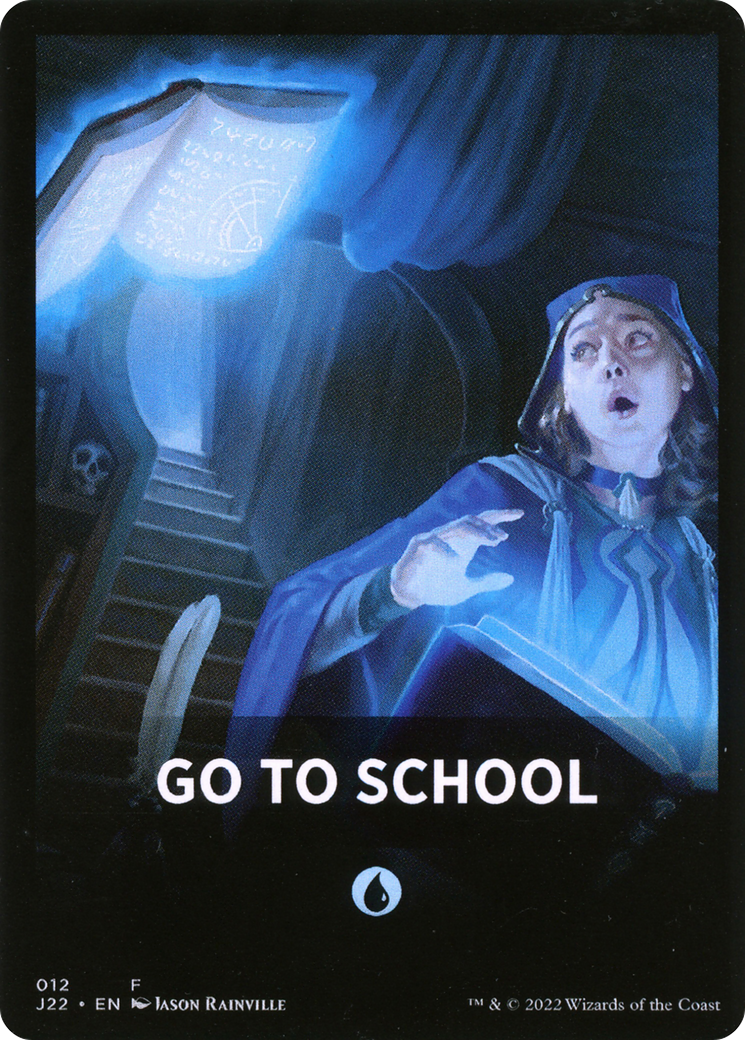Go to School Theme Card [Jumpstart 2022 Front Cards] | Lots Moore NSW