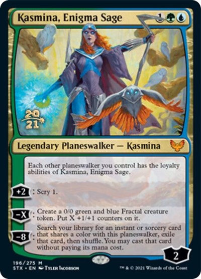 Kasmina, Enigma Sage [Strixhaven: School of Mages Prerelease Promos] | Lots Moore NSW