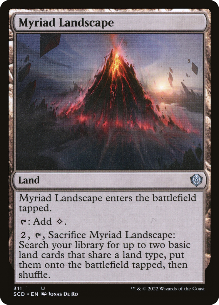 Myriad Landscape [Starter Commander Decks] | Lots Moore NSW