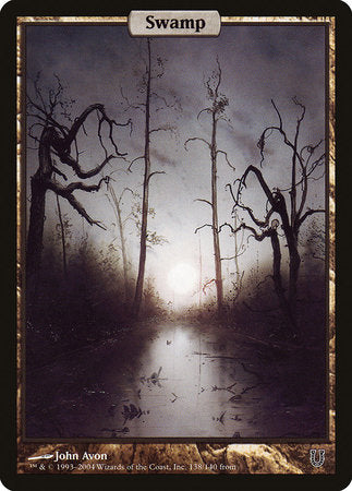 Swamp - Full Art [Unhinged] | Lots Moore NSW