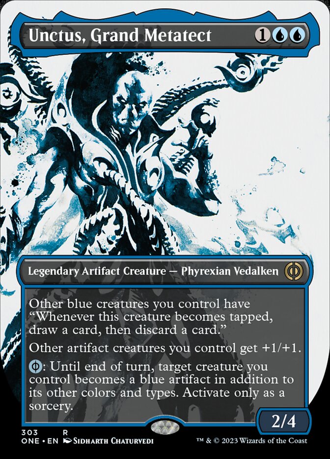 Unctus, Grand Metatect (Borderless Ichor) [Phyrexia: All Will Be One] | Lots Moore NSW