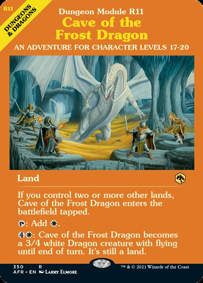 Cave of the Frost Dragon (Dungeon Module) [Dungeons & Dragons: Adventures in the Forgotten Realms] | Lots Moore NSW