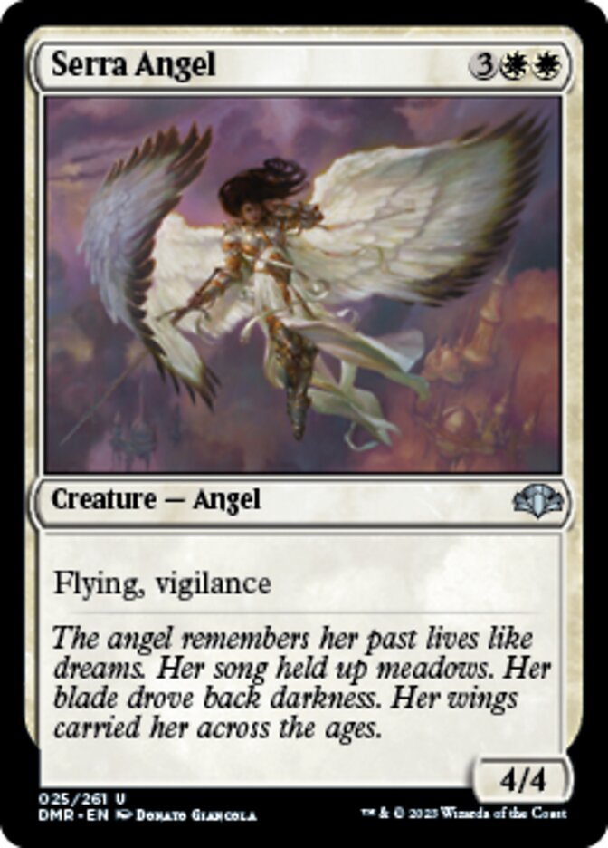 Serra Angel [Dominaria Remastered] | Lots Moore NSW