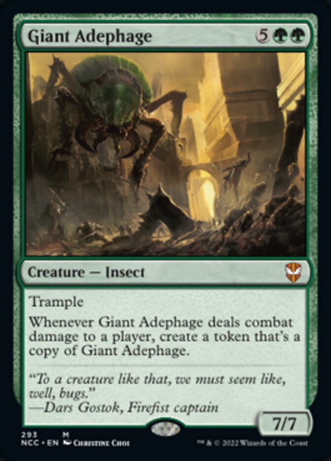 Giant Adephage [Streets of New Capenna Commander] | Lots Moore NSW