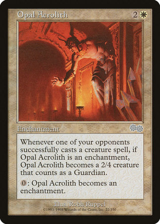 Opal Acrolith [Urza's Saga] | Lots Moore NSW