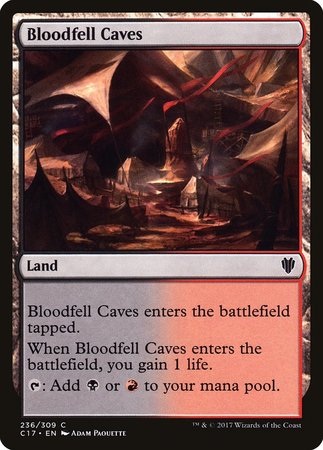 Bloodfell Caves [Commander 2017] | Lots Moore NSW