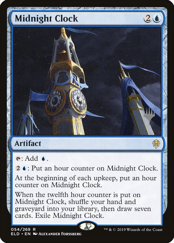 Midnight Clock (Promo Pack) [Throne of Eldraine Promos] | Lots Moore NSW