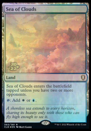 Sea of Clouds [Commander Legends: Battle for Baldur's Gate Prerelease Promos] | Lots Moore NSW