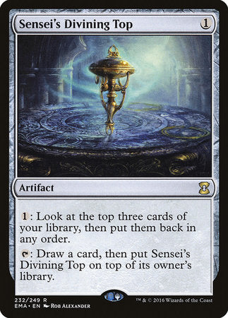 Sensei's Divining Top [Eternal Masters] | Lots Moore NSW