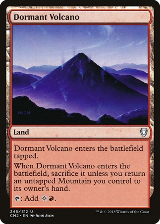 Dormant Volcano [Commander Anthology Volume II] | Lots Moore NSW