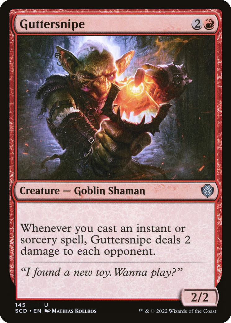 Guttersnipe [Starter Commander Decks] | Lots Moore NSW