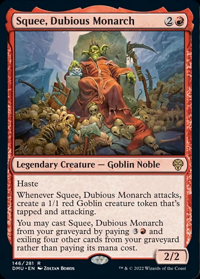 Squee, Dubious Monarch [Dominaria United] | Lots Moore NSW