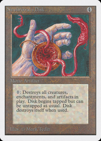 Nevinyrral's Disk [Unlimited Edition] | Lots Moore NSW