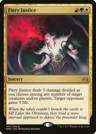 Fiery Justice [Modern Masters 2017] | Lots Moore NSW