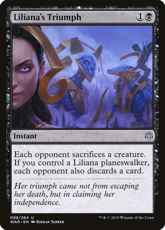 Liliana's Triumph [War of the Spark] | Lots Moore NSW