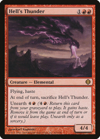 Hell's Thunder [Shards of Alara] | Lots Moore NSW