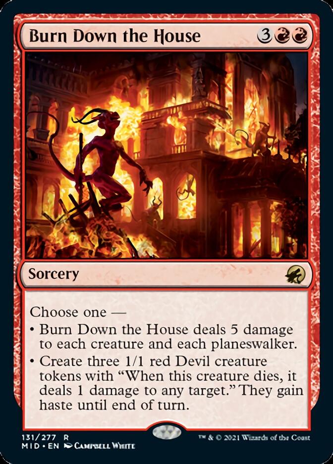 Burn Down the House [Innistrad: Midnight Hunt] | Lots Moore NSW