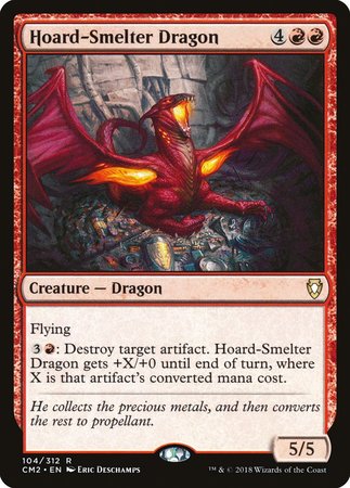 Hoard-Smelter Dragon [Commander Anthology Volume II] | Lots Moore NSW