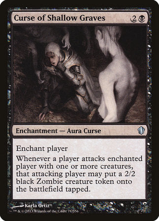 Curse of Shallow Graves [Commander 2013] | Lots Moore NSW