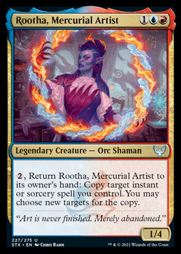 Rootha, Mercurial Artist [Strixhaven: School of Mages] | Lots Moore NSW