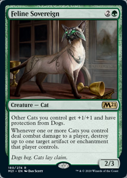 Feline Sovereign [Core Set 2021] | Lots Moore NSW